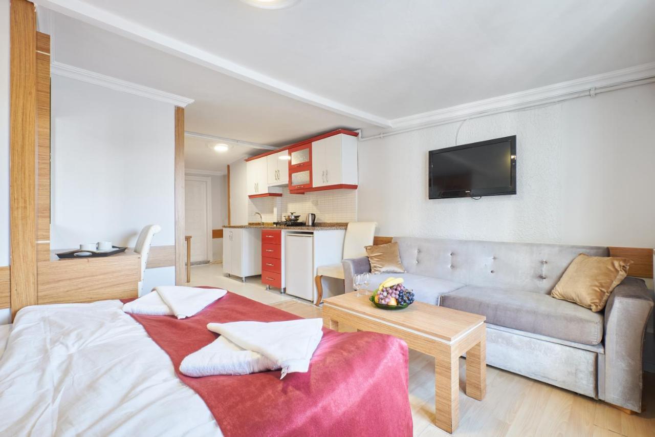 Central Suites Taksim Istanbul Bagian luar foto