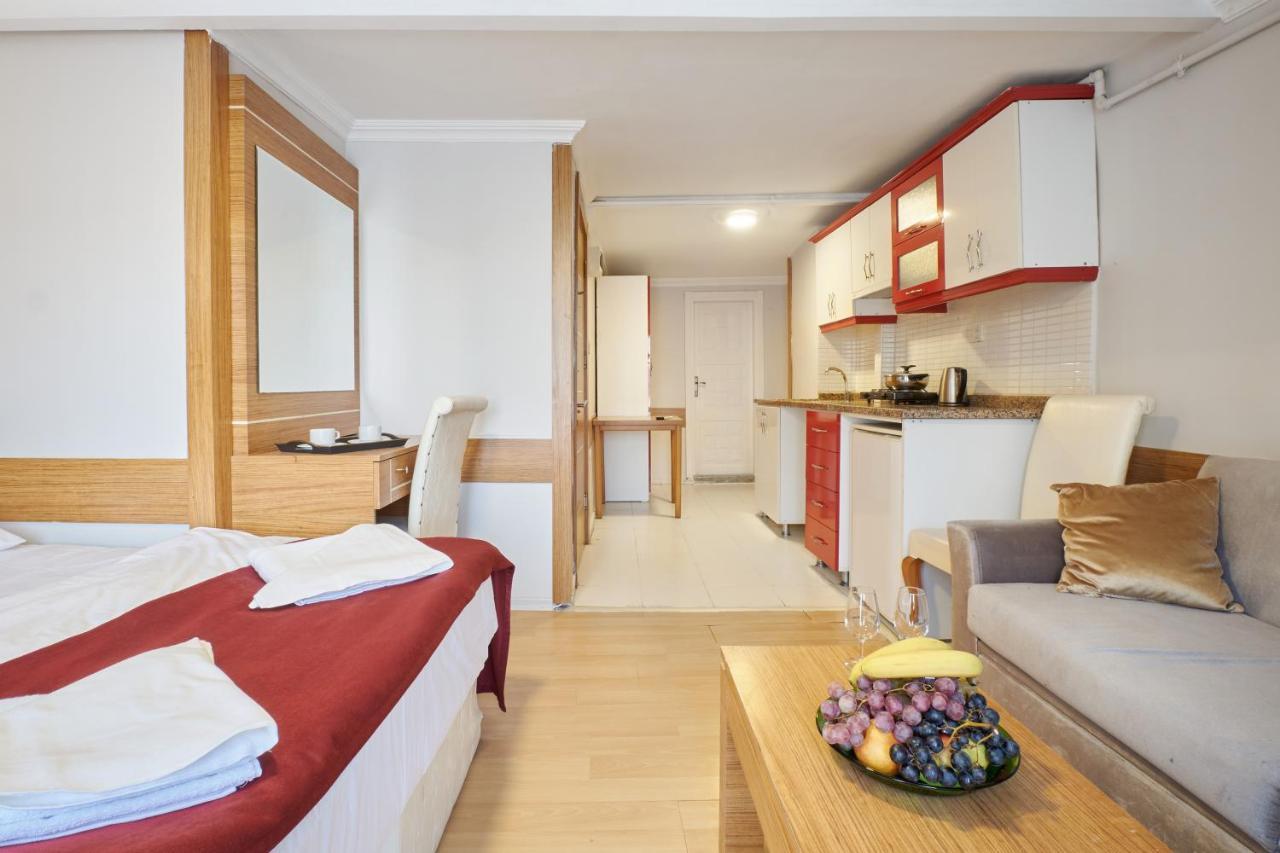 Central Suites Taksim Istanbul Bagian luar foto